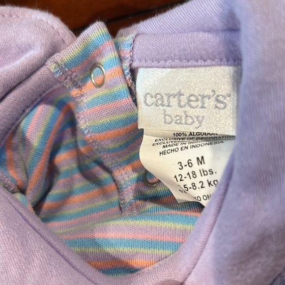 Vintage Carters John Lennon Real Love Imagine 2 piece Fleece Overalls  3-6 month - Picture 13 of 14